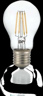 4W LED lemputė E27, 4000K, skaidri, 253428