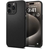 [Užsakomoji prekė] Dėklas iPhone 15 Pro Max - Spigen Liquid Air - Matte Juodas kaina