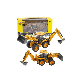 Telescopic handler metal Huina yellow 1:50
