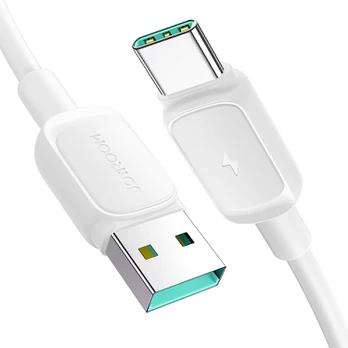 Kabelis S-AC027A14 USB į USB C / 3A / 1,2 m (baltas)