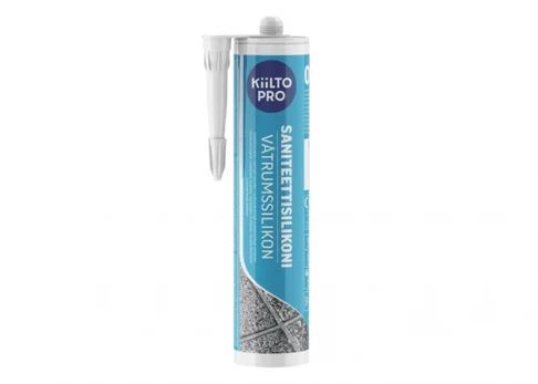 Sanitarinis silikonas KESTOSIL KIILTO, 310ml (įv.spalvos)