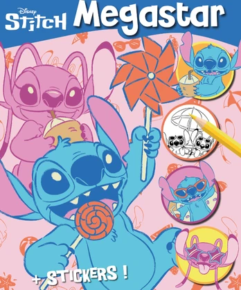 Disney - Megastar Colouringbook - Stitch