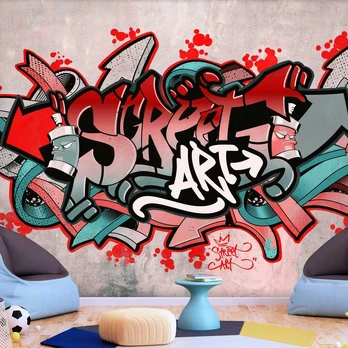 Artgeist Fototapetas - Street Classic (Raudona)