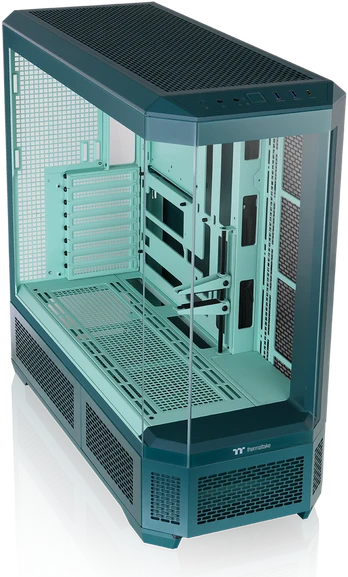 Thermaltake View 600 TG Transformative Teal, Big-Tower-case - bluegreen, Tempered Glass