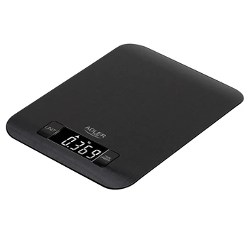 Adler AD 3183 juodas Virtuvinės svarstyklės - 5kg