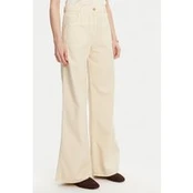 Luisa Spagnoli Džinsai Ali 541943 Smėlio Flare Fit