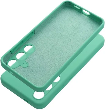 SILIKONINIS DĖKLAS 2mm, skirtas SAMSUNG S25 Edge Mint