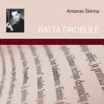 Balta drobulė. Audioknyga (CD)