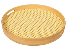 Padėklas Bamboo 075041, 40 cm x 5 cm, 40 cm, Ø 40 cm kaina
