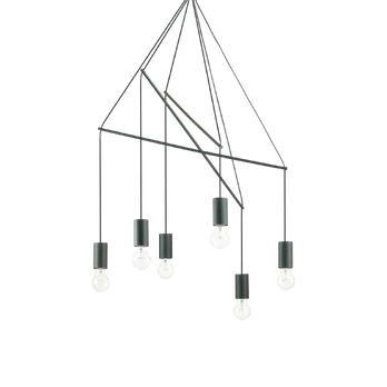 Ideal Lux Pakabinamas šviestuvas Pop Sp6 Nero 158815