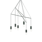 Ideal Lux Pakabinamas šviestuvas Pop Sp6 Nero 158815 kaina