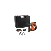 Akumuliatorinis perforatorius SDS+, 18V, 2x2,5Ah, Black & Decker [BCD900E2K-QW] kaina