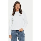 Guess Jeans Džemperis W4YQ07 KC811 Balta Regular Fit
