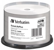 Duomenų laikmena Verbatim, 700 MB, 50vnt. kaina
