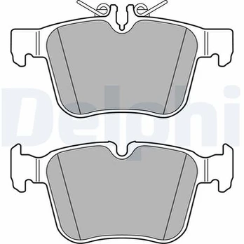 DELPHI LP2763 Brake pad set