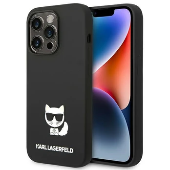 Karl Lagerfeld KLHCP14LSLCTBK Back Case for Apple iPhone 14 Pro