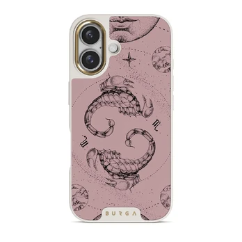 Scorpio - iPhone 16 Plus Case, Elite Light (MagSafe) / Gold / Pink