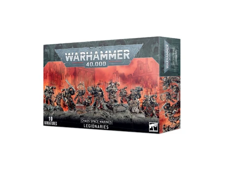 Konstruktoriai - figūrėlės Warhammer Chaos Space Marine Squad, 114 d.