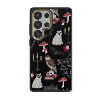 Enchanted Forest - Samsung Galaxy S25 Ultra Case, Elite Dark (Magnetic) / Gold