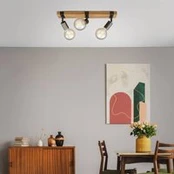 "Wood Basic" lubinis šviestuvas, trijų lempučių