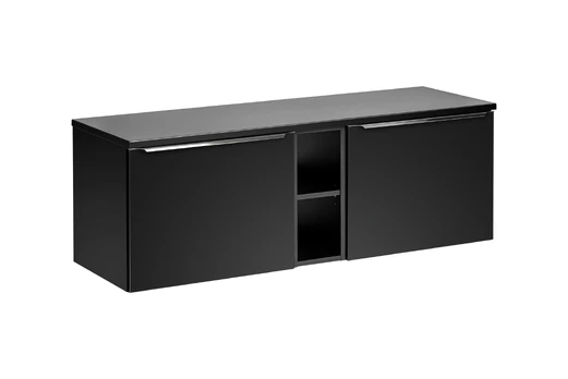 Vonios baldų komplektas Santa Fe Black, 140 cm