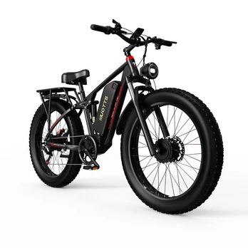 Elektrinis dviratis DUOTTS S26 26", juodas