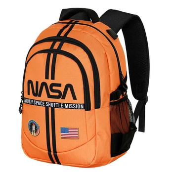 NASA oranžinė PLUS kuprinė NASA Lines