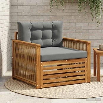 Lauko Vidurinis Sofa Natūrali