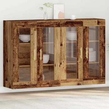 Sieniniai baldai 2 pcs Senovinis medis 69,5 x 34 x 90 cm