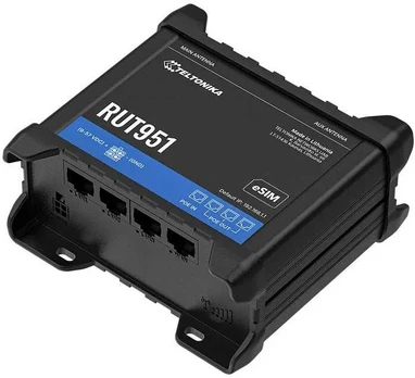 Teltonika RUT951 4G PoE+ Maršrutizatorius with EU PSU