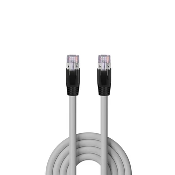 Tinklo Kabelis - Cat.6A U / FTP Solid Core 60m 500MHz Varis RJ45 M / M Pilkas