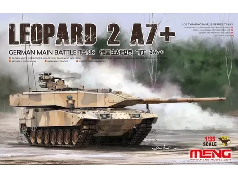 Meng Model - German Main Battle Tank Leopard 2 A7+, 1/35, TS-042
