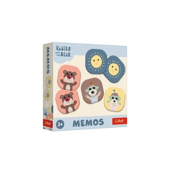 Trefl Gry Children’s Game Memos Bobaski and Bear Trefl 02891