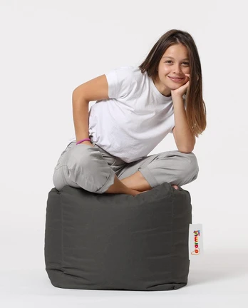 Hanah Home Sodo pouffe Square Pouf - Fume