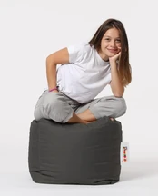 Hanah Home Sodo pouffe Square Pouf - Fume kaina