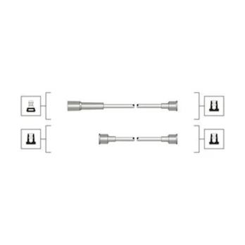 MAGNETI MARELLI 941319170109 Ignition lead set
