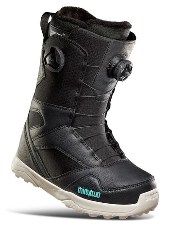 Snieglenčių batai ThirtyTwo STW Double Boa W, juoda