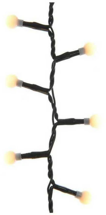 LED žibintų vainikas Lumineo Cherry Compact Balta (14 m)