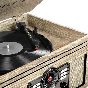 Victrola VTA-200B Turntable, rusvai gelsvas
