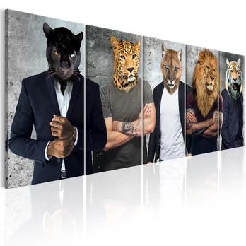 Artgeist Paveikslas - Different Faces 225x90