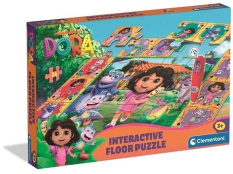 Clementoni CLE DORA interaktywne puzzle podłogowe 16687