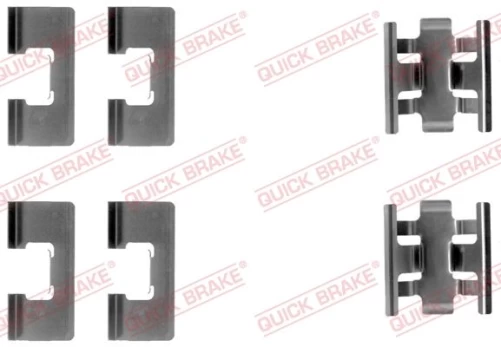 QUICK BRAKE QB109-1091 Brake pad fitting kit