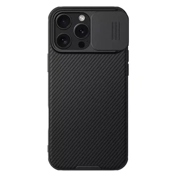 Nillkin CamShield PRO Hard Case for Apple iPhone 16 Pro Max Juodas