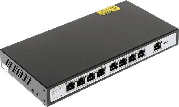 Šakotuvas TST SWITCH POE GTS-A1-10-81 8 PRIEVADŲ