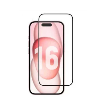 Mocco Full Face / Full Glue Tempered Glass Full Coveraged with Frame Apple iPhone 16 Pro Max