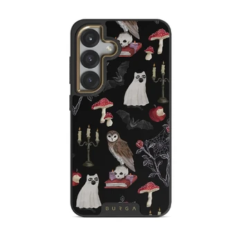 Enchanted Forest - Samsung Galaxy S25 Plus Case, Elite Dark (Magnetic) / Gold