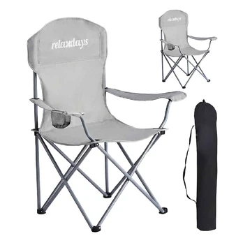 Relaxdays Sulankstomų kėdžių rinkinys, 2 vnt., audinys