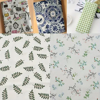 Lino tekstilė, Green Plaid