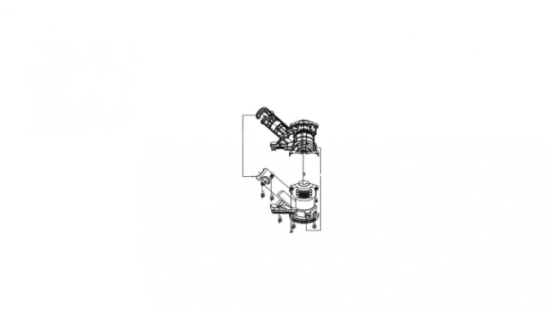 Reduktorio korpusas WG168E, WG168E.9, Worx