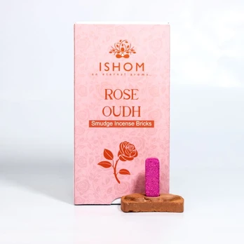 ISHOM smilkalų plytelės - Rose Oudh
